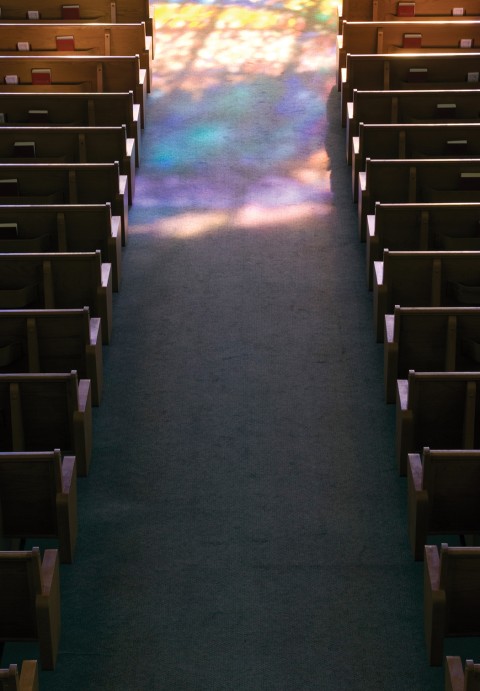 image of pews