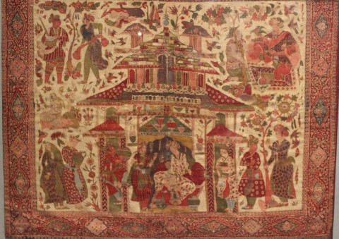 Kalamkari coverlet