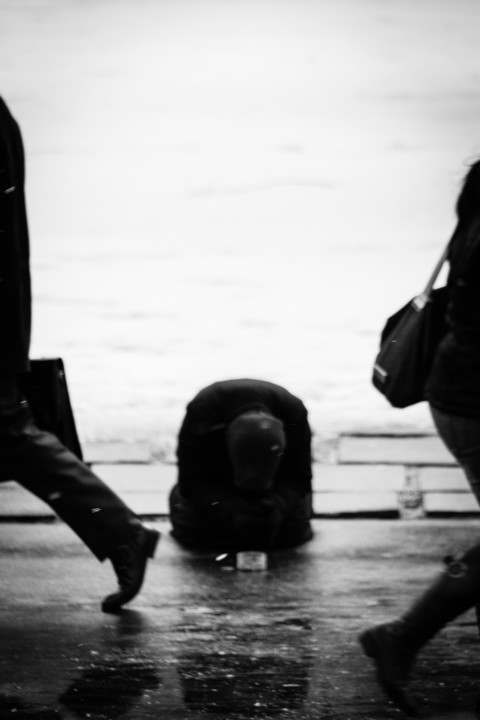 begging indifference
