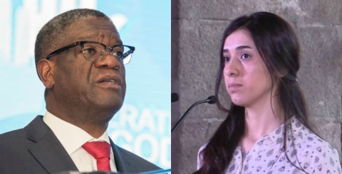Denis Mukwege and Nadia Murad