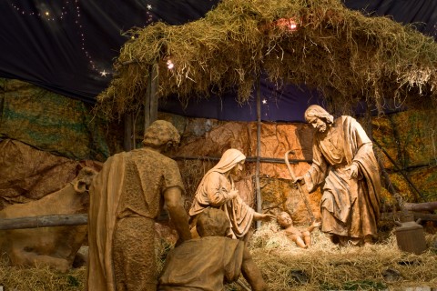 Manger scene creche