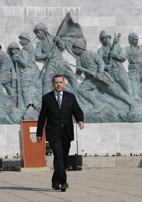 Erdoğan WWI memorial