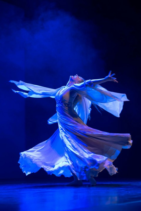 whirling dancer dancing