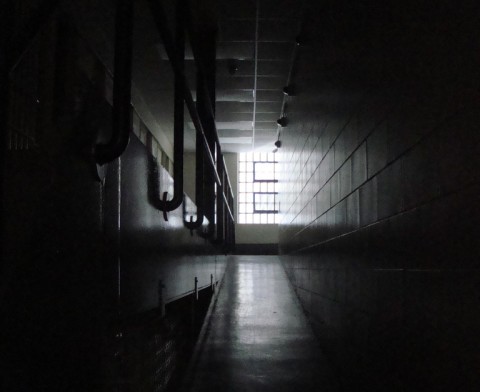 prison hallway