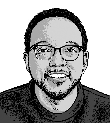 Illustration of columnist Julian DeShazier