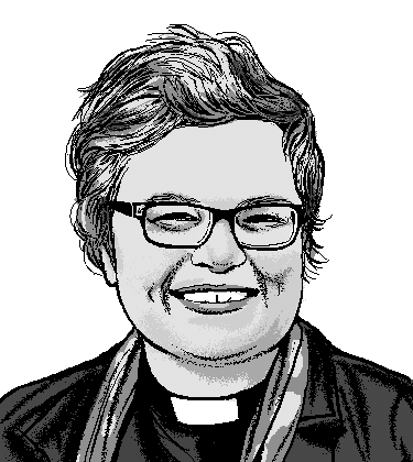 Illustration of columnist Rachel Mann