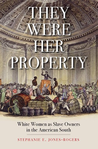 image of book about American slavery, economics, and white women slaveholders