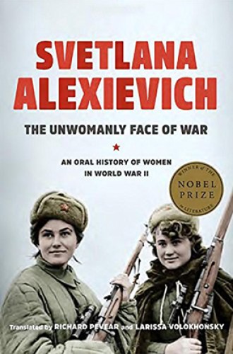 image of Svetlana Alexievich's book about Russia and World War II