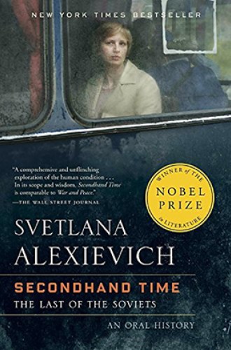 image of Svetlana Alexievich's Nobel Prize winning Russia book Secondhand Time