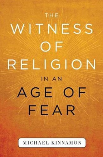 image of Michael Kinnamon's book on religion and fear