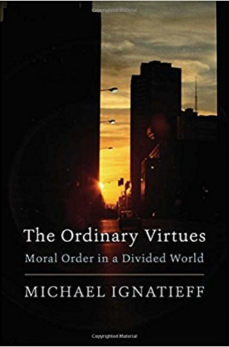 image of Michael Ignatieff book on virtue, globalization, and human rights