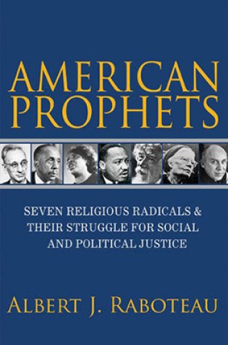 image of Albert Raboteau's book on American prophets