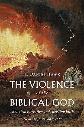 image of book on God and violence in the Bible