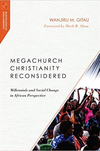 image of book about megachurches and millennials in Africa