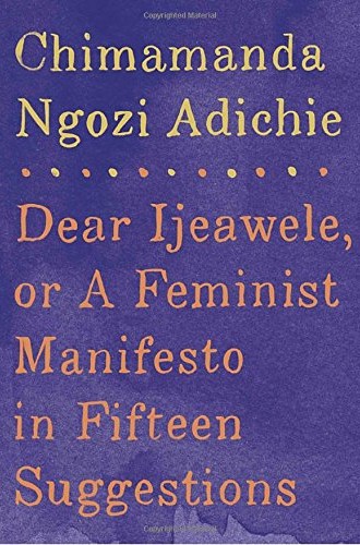 image of Chimamanda Ngozi Adichie's book on feminism