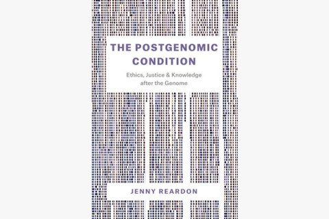 image of book about genomics and ethics