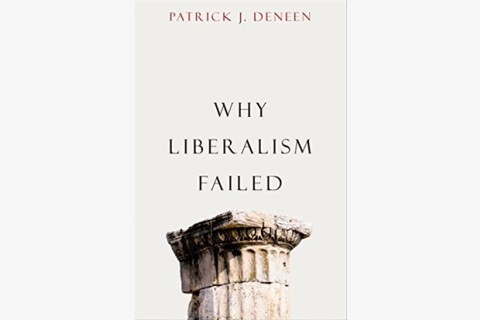 image of Patrick Deneen's book critiquing liberalism