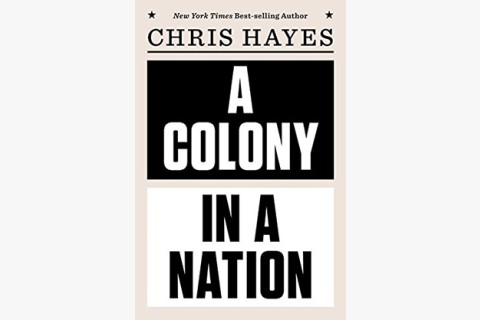 image of Chris Hayes book on racism and criminal justice