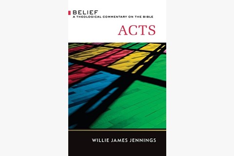 picture of theological commentary on Acts by Willie Jennings