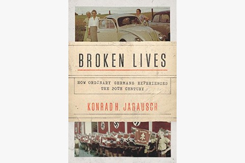 image of Konrad Jarausch's book about Germans growing up during the Hitler era