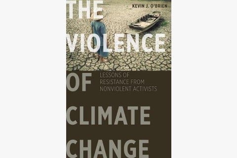image of book on climate change and nonviolent resistance