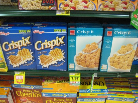 cereal boxes