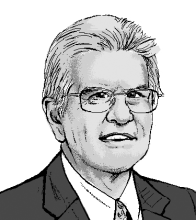Illustration of columnist Philip Jenkins