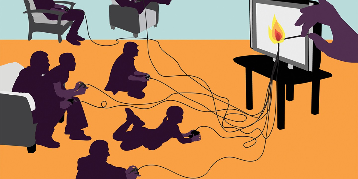picture of gamers