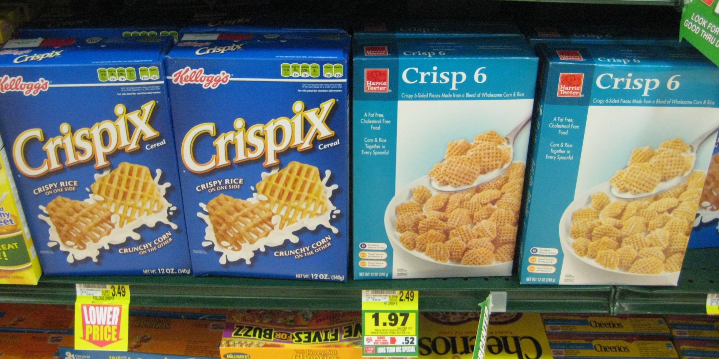 cereal boxes