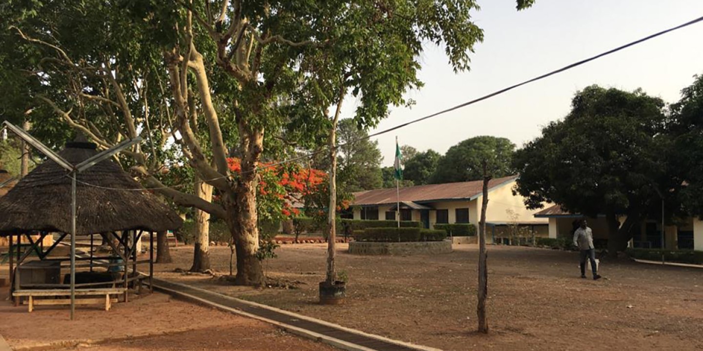 the grounds of the hillcrest school in Jos, Nigeria
