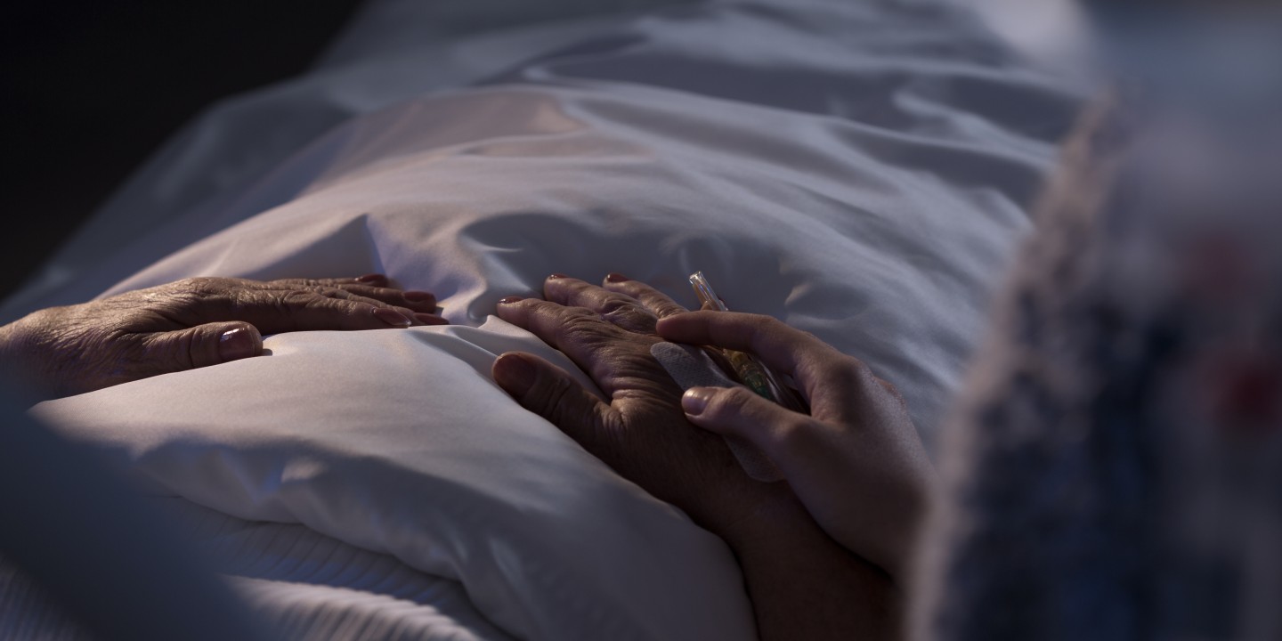 ill person bedside