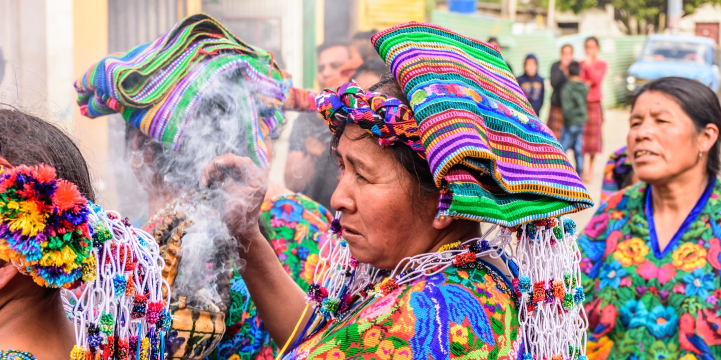 Maya religious ceremony