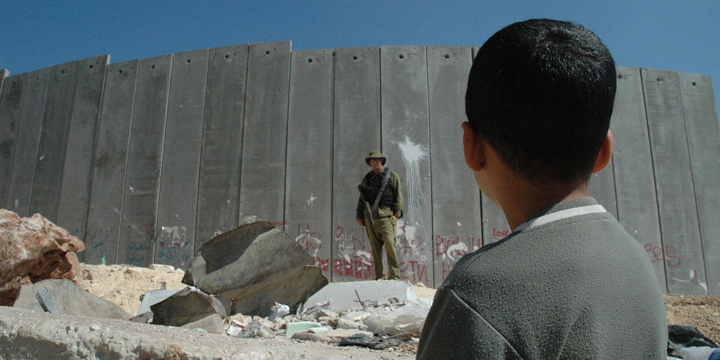 Palestine boy IDF soldier
