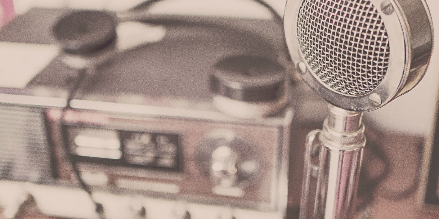 radio with microphone