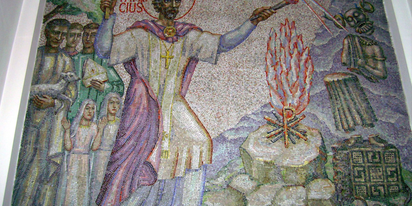 St. Patrick mosaic