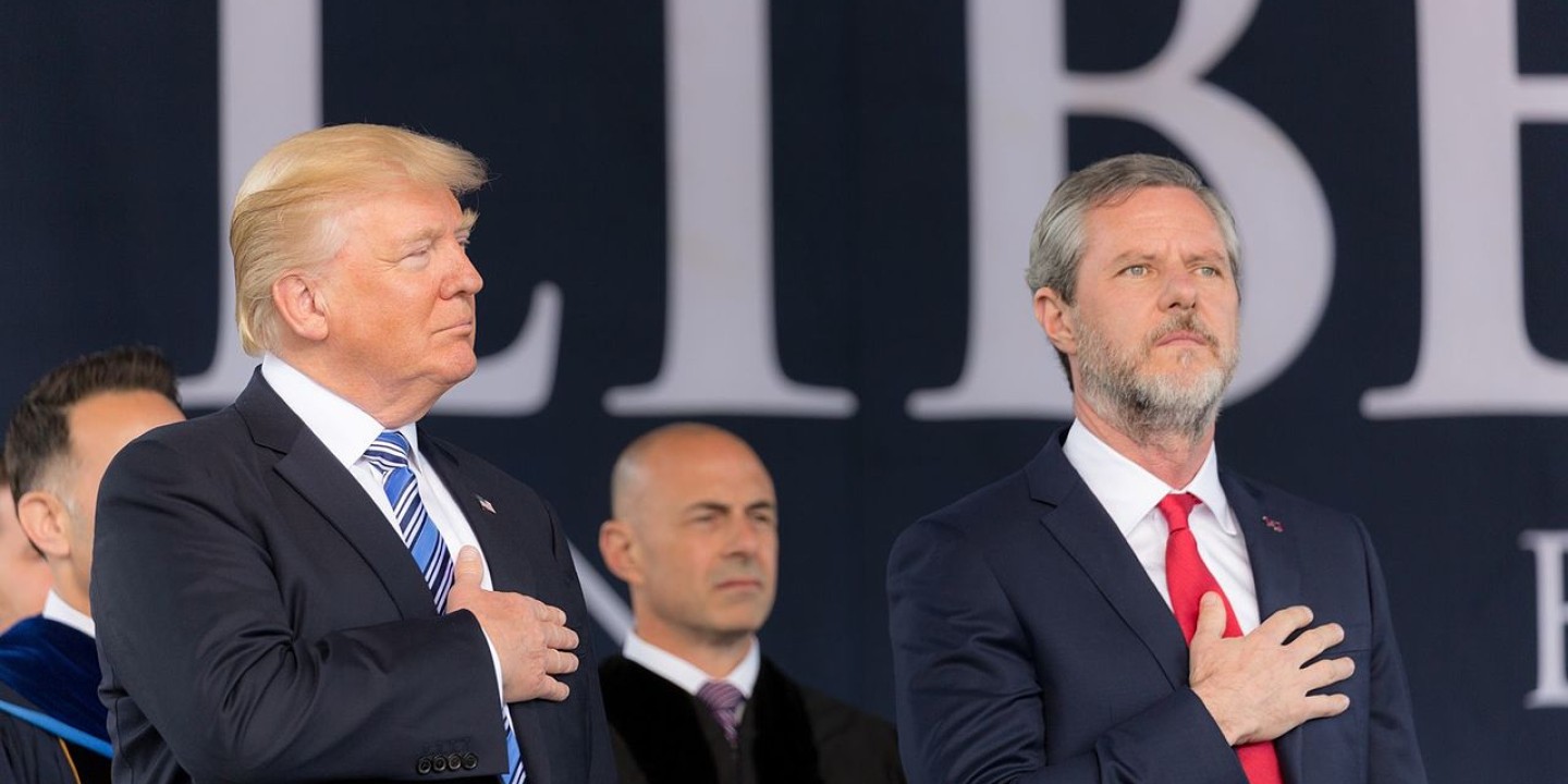 Trump Falwell evangelicals