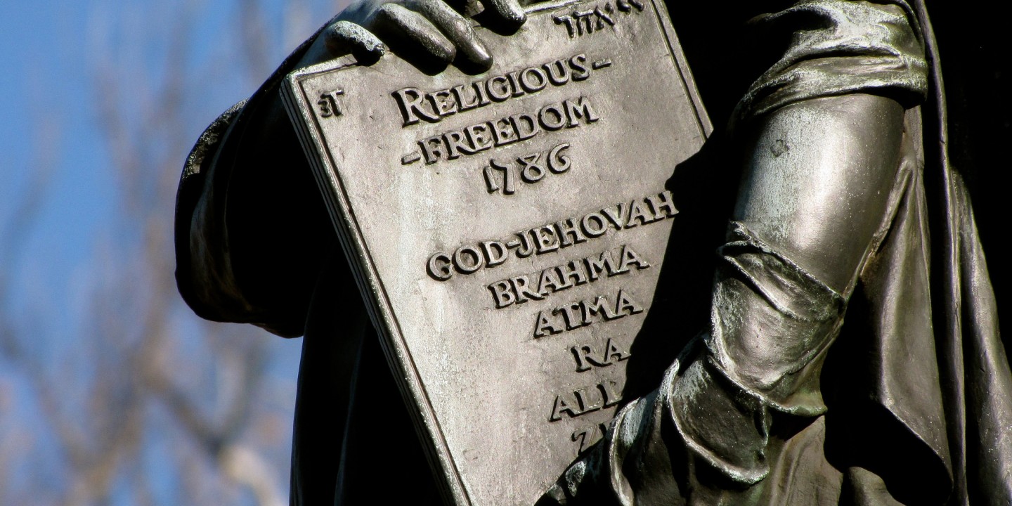 Religious freedom statue
