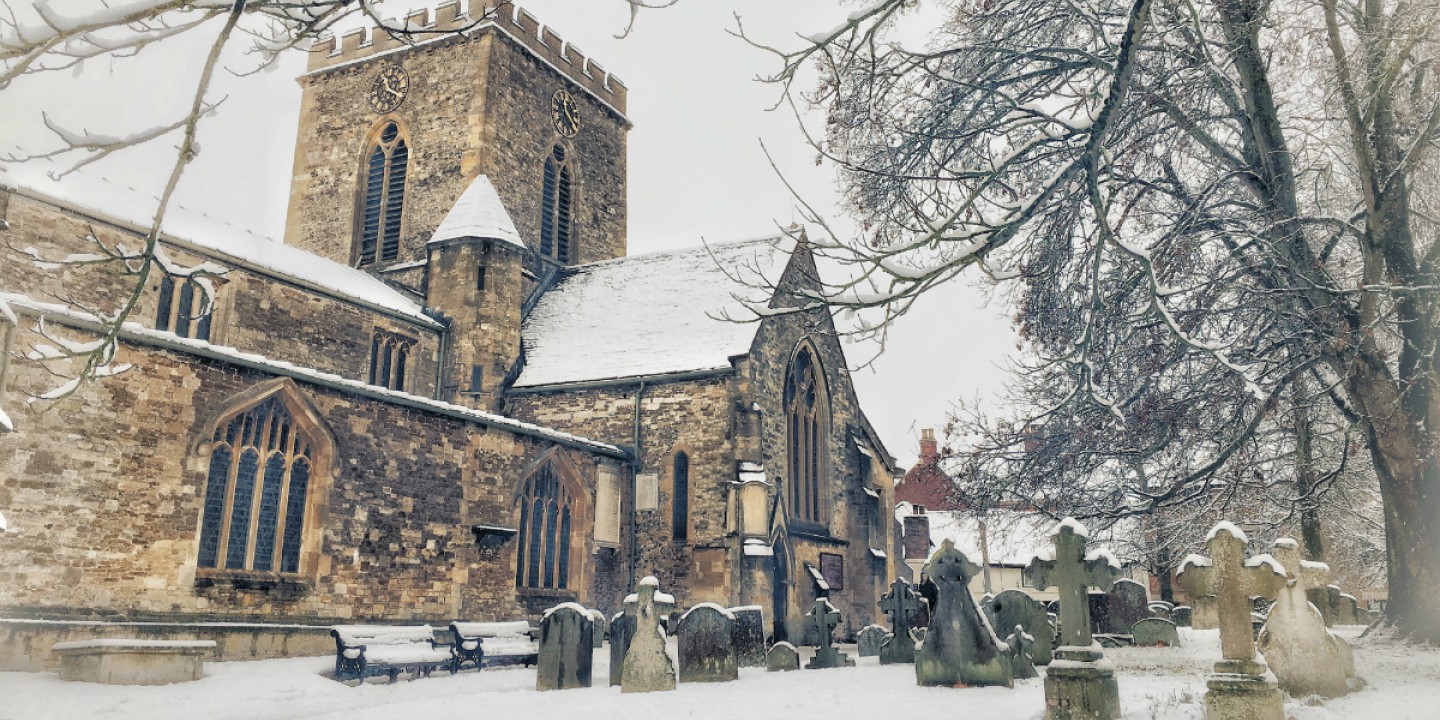 church graveyard