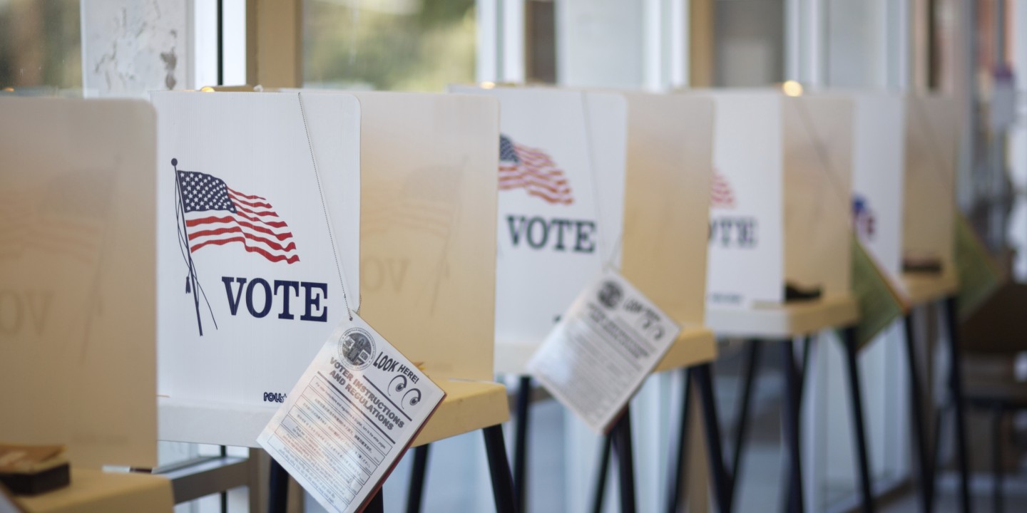 voting booths
