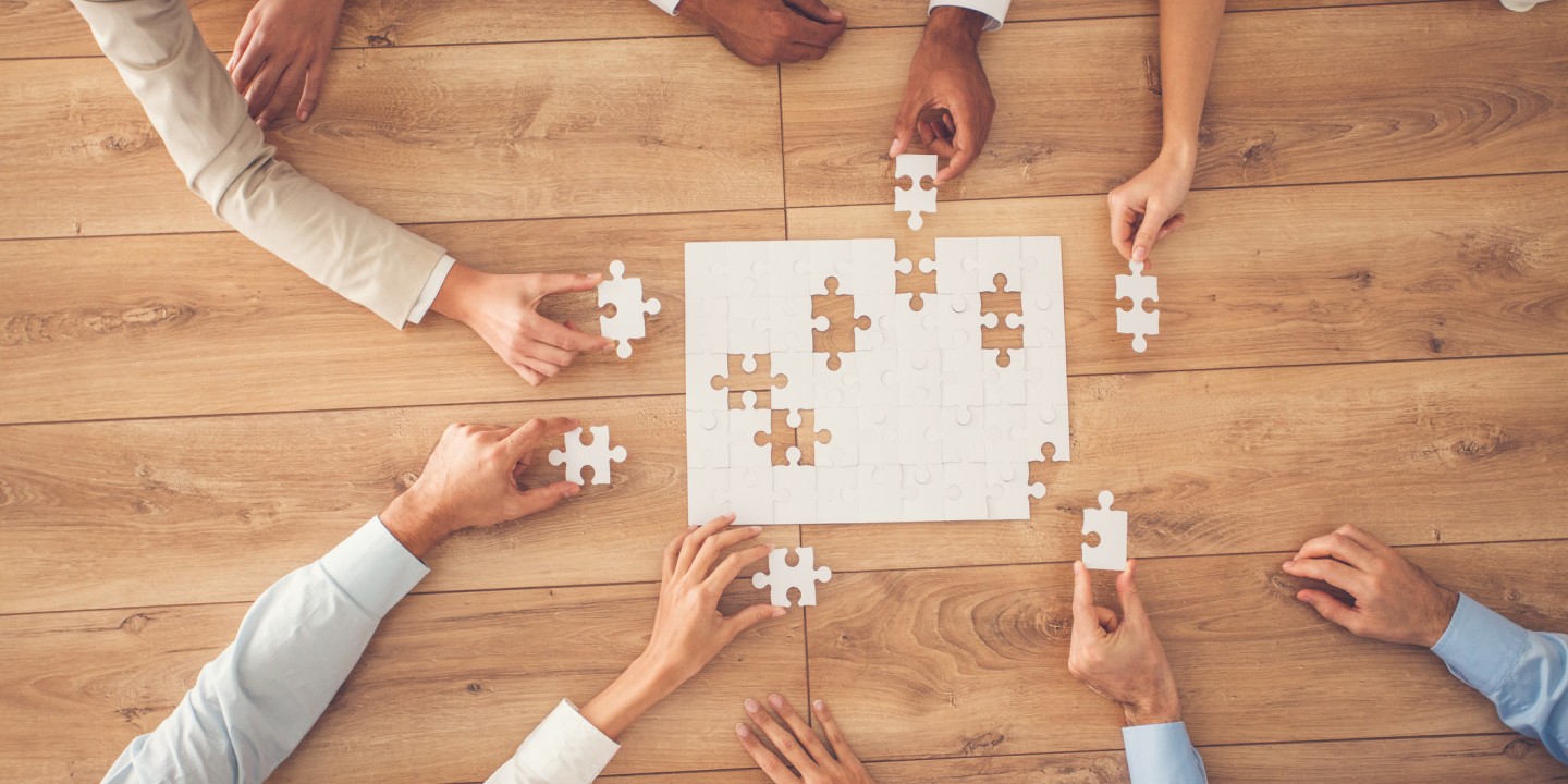 putting puzzle together